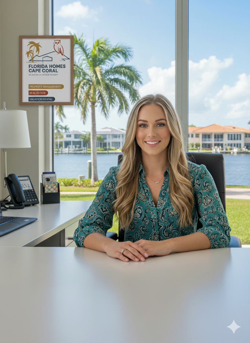 Woman in Office in Florida